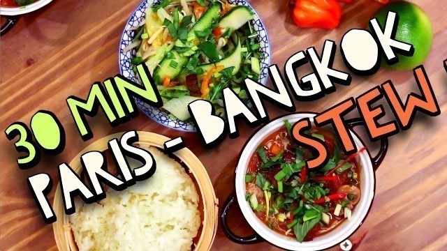 '30 Minutes Paris Bangkok Stew ! Jamie Oliver & Uncle Ben\'s Search for a Food Tube Star'