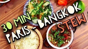 '30 Minutes Paris Bangkok Stew ! Jamie Oliver & Uncle Ben\'s Search for a Food Tube Star'