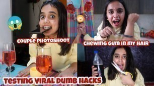 Testing Viral Dumb hacks from 5 minute crafts*shocked* |gopsvlog