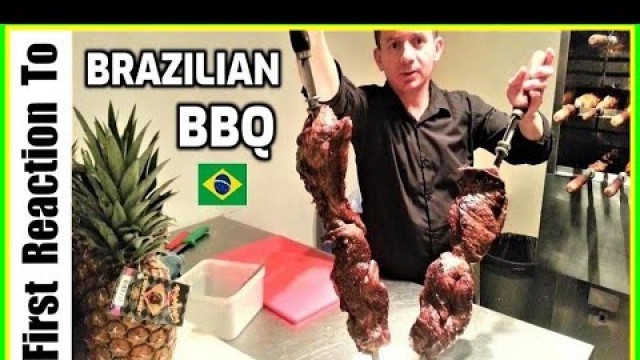 'Eating BRAZILIAN FOOD 