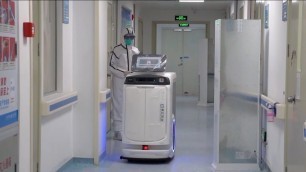 'Hospitals in coronavirus-hit Wuhan use medicine delivery robots'