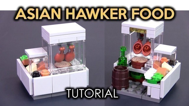 'How to Build a LEGO Hainanese Chicken Rice Stall'