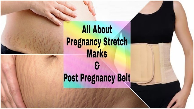 'All About Pregnancy Stretch Marks and Post Pregnancy Belt | Tamil | Nivethasree Vlogs'