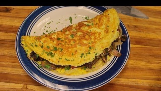 'Super Easy Omelette Recipe - healthy recipe - low carb - keto diet food recipes'