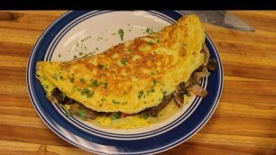 'Super Easy Omelette Recipe - healthy recipe - low carb - keto diet food recipes'