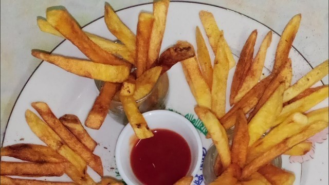 'Crispy French Fries | Easy Food Channel By Khadija'