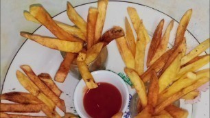 'Crispy French Fries | Easy Food Channel By Khadija'