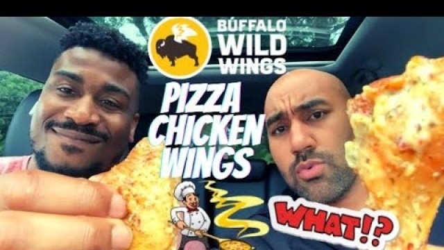 'NEW Buffalo Wild Wings - Pizza Wings Review 