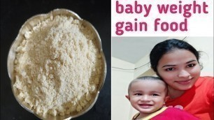 'Homemade baby weight gain food(ఉక్కురు చంటి పిల్లల కోసం)'