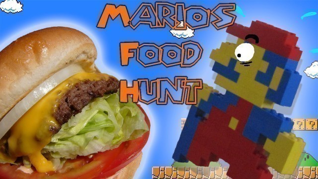 'Mario\'s Food Hunt: A Lego Stop Motion (NON-Interactive)'