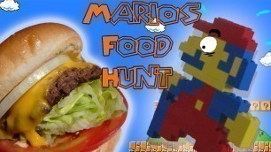 'Mario\'s Food Hunt: A Lego Stop Motion (NON-Interactive)'