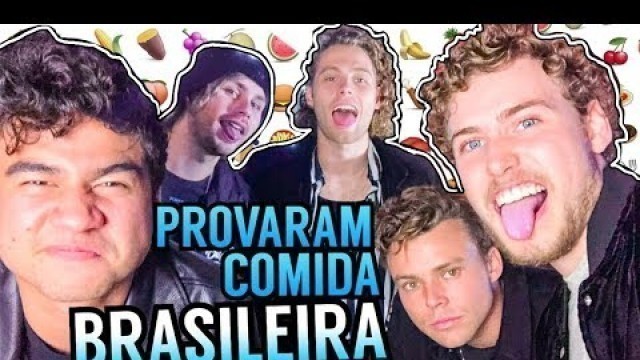 '5 Seconds Of Summer comendo quitutes e jogando \"quem é mais provável\" | Igor Saringer'