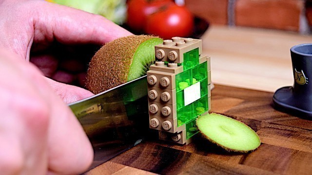 'Lego Breakfast - Lego In Real Life 5 / Stop Motion Cooking & ASMR'