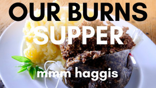 'TRADITIONAL SCOTTISH FOOD - Our Burns Night Supper!'