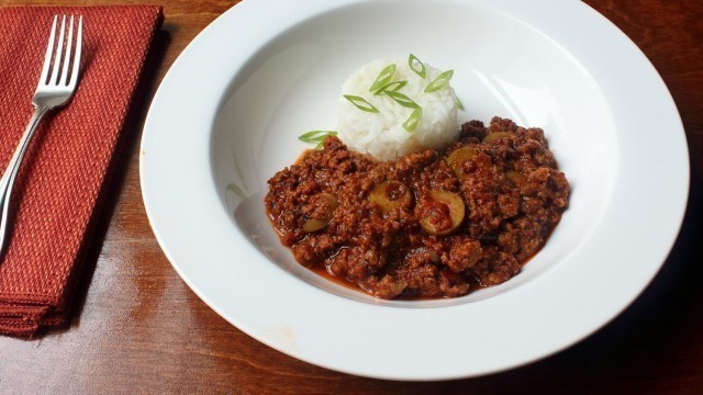 'Picadillo - How to Make a Beef Picadillo Recipe'