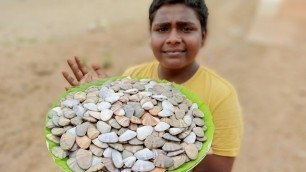 'வங்க கடலில் பிடித்த சிப்பி 65|Sea Clams 65| Yummy and healthy food|Village Food Safari'