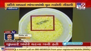 'Dead lizard found in Gandhinagar Civil hospital\'s food | Tv9GUjaratiNews'