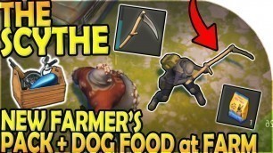 'THE SCYTHE - NEW FARMER\'S PACK + DOG FOOD at THE FARM - Last Day On Earth Survival Update 1.9.3'