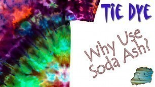 'Experimental Tie Dye:  Why Use Soda Ash? [Ice Dye]'