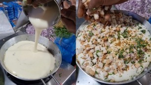 'Onion Crunchy Omelette Of India(Ghaziabad) #shorts #streetfood'