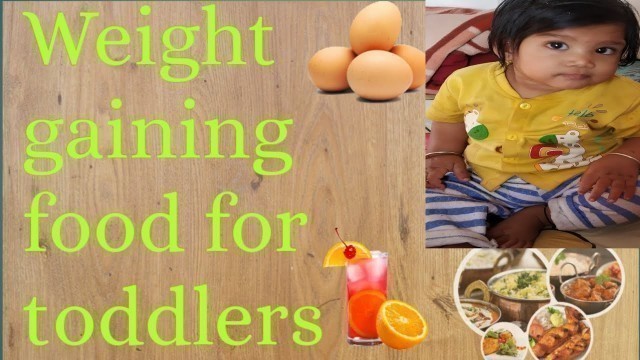 'Weight gain foods for kids||Baby weight gain food in hindi || Bacho ka vajan badhane wale food||'