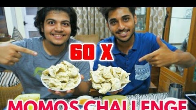 '60 MOMOS Eating Challenge | Food Competition | Neon Man 360 Food Challenges India |'