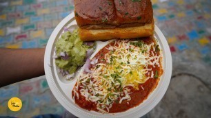 'Delhi\'s Famous Cheese Pav Bhaji Rs. 110/- l FingerLickerz l Dwarka Street Food'