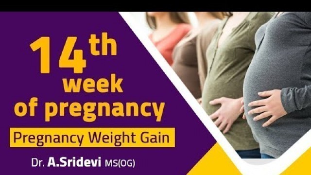 '14th week of pregnancy - Pregnancy weight gain - Tamil - Dr.A.Sridevi.M.S(OG)'