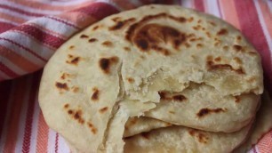 'Fresh Flour Tortillas! - Homemade Flatbread Recipe - Make Your Own Wraps!'