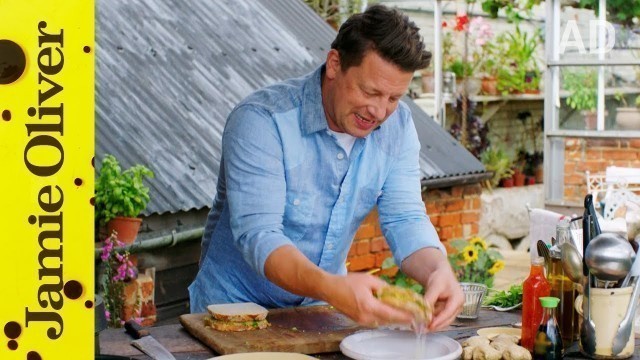 'Prawn Toast Toastie | Keep Cooking Family Favourites | Jamie Oliver'