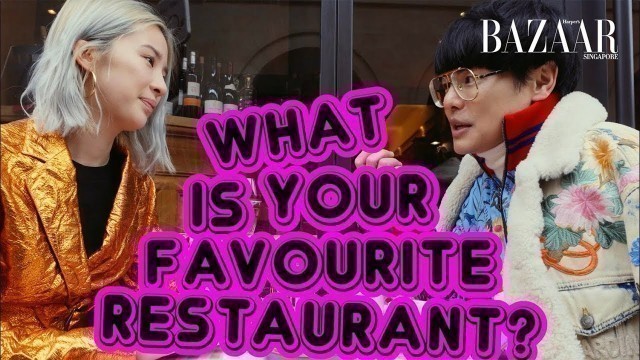 'Talking Food & Fashion Favorites with Irene Kim & Kenneth Goh'