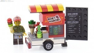 'LEGO Bob\'s Kabobs food cart MOC!'