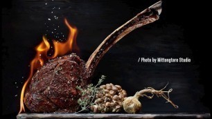 'Did we set a steak on FIRE? / Mittongtare Food Photography with Hasselblad Camera & Broncolor Light'