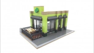 'LEGO Upscale Fast Food Restaurant'