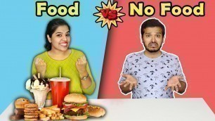 'Food Vs No Food Challenge | Eating Competition Hungry Birds'