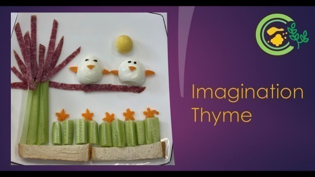 'Creative Food Art for Kids. Fun Healthy Meals. Quick and easy to make. Imagination Thyme. #food'