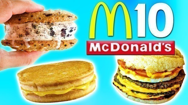 '10 McDonald\'s FOOD HACKS You Need To Try'