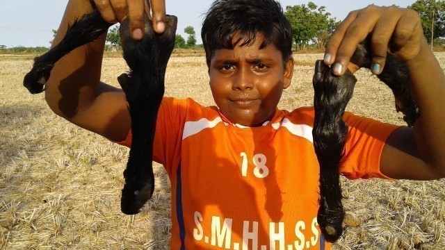 'GOAT LEG SOUP PREPARED BY SMALL BOY SUPPU/VILLAGE FOOD SAFARI'