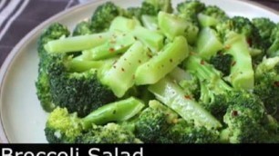 'The Best Broccoli Salad - Garlic Lemon Chili Broccoli Salad Recipe : Foodwishes'