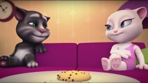 'My Talking Tom and Talking Angela FOOD Challenge'