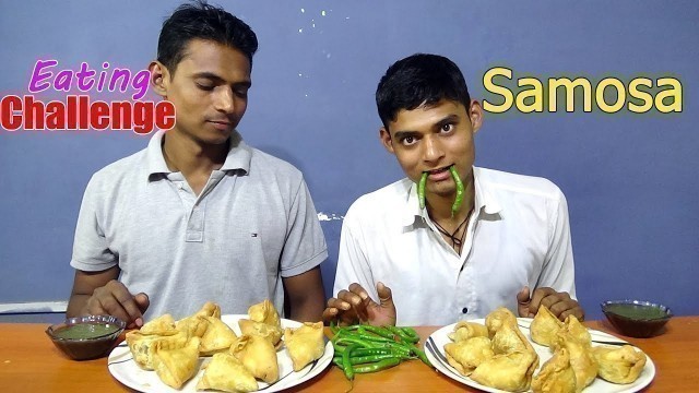 'Craziest Ever Samosa Eating Challenge | Food Challenge India'