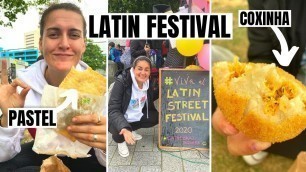 'Latin Festival 2020- TRYING BRAZILIAN FOOD!!!'