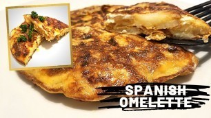 'Spanish Omelette from Jamie Oliver\'s Channel (Quick and Easy)'