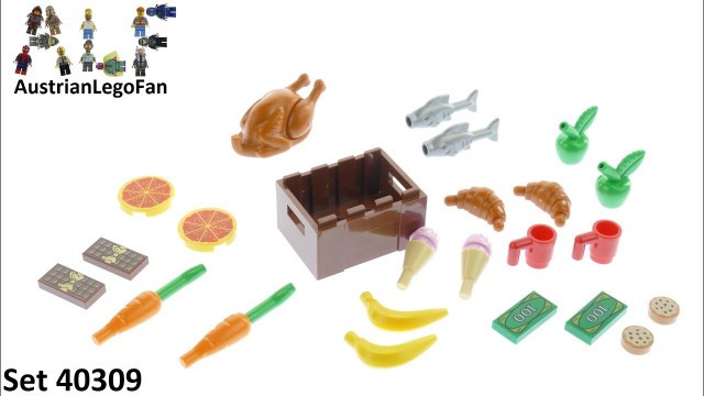 'Lego Xtra 40309 Food Accessories - Short Presentation'