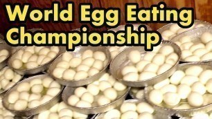 '120 Eggs Eaten in 8 Mins.. (World Egg Eating Championship)'