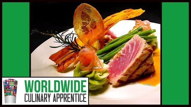 '1000 Ways to Plate your Food - Food Plating - Tuna #1'