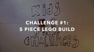 'Kids Creative Challenges Challenge #1: 5 piece lego food build'