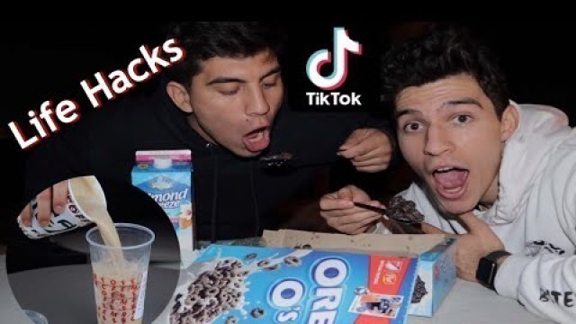 'Testing TikTok LIFE HACKS In Real Life'