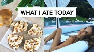 'WHAT I ATE TODAY (Healthy & Easy Food Ideas!) | Annie Jaffrey'