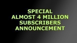 'SURPRISE LIVE CHAT WITH CHEF JOHN - ALMOST 4 MILLION SUBSCRIBERS!'